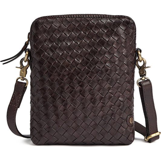 17096 - Sofya Mobile Bag Dark Brown