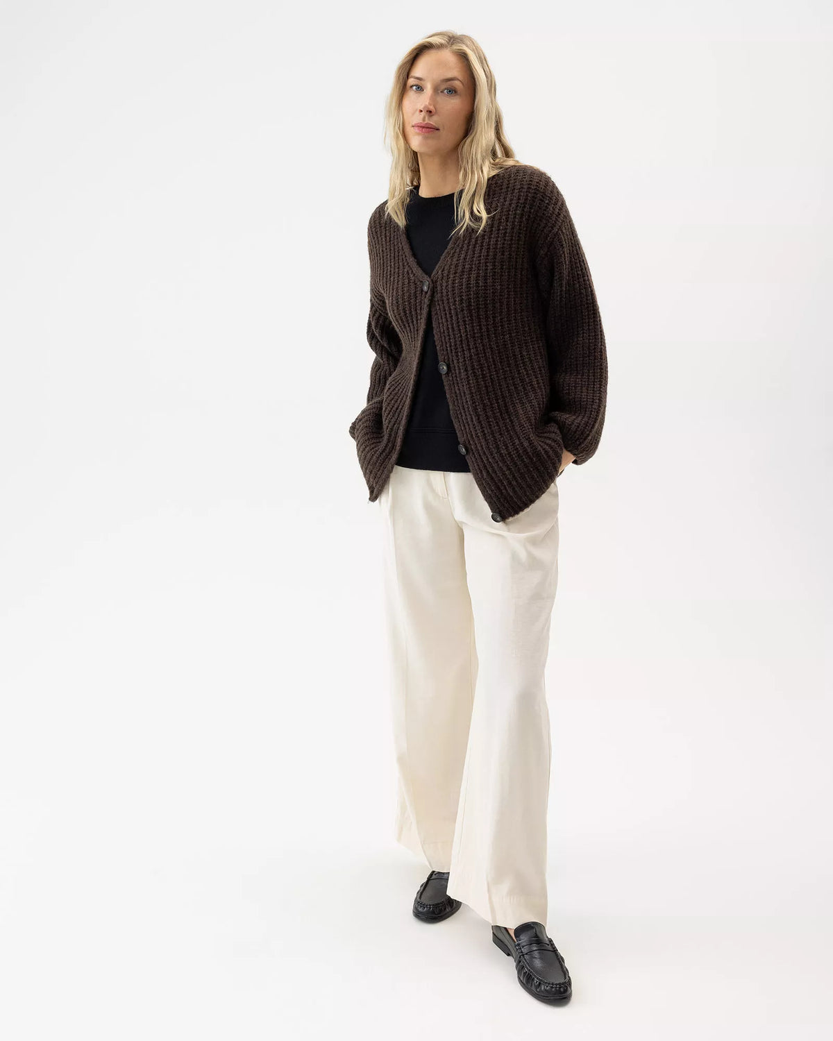 Cajsa Cardigan Brown