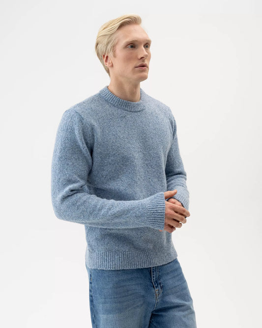 Mens - Liam Crew Neck  Cotton Mix Jumper