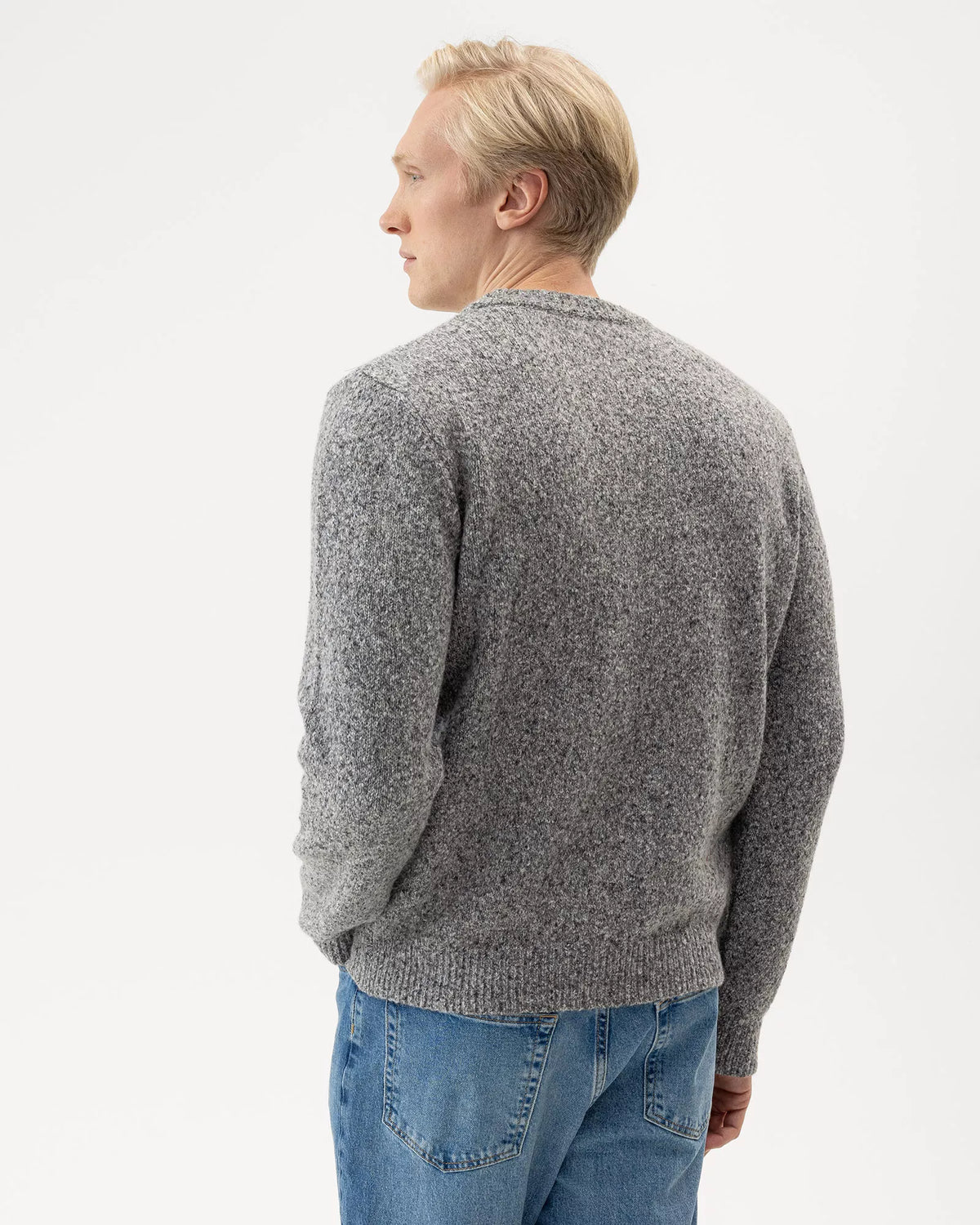 Mens - Liam Crew Neck  Cotton Mix Jumper