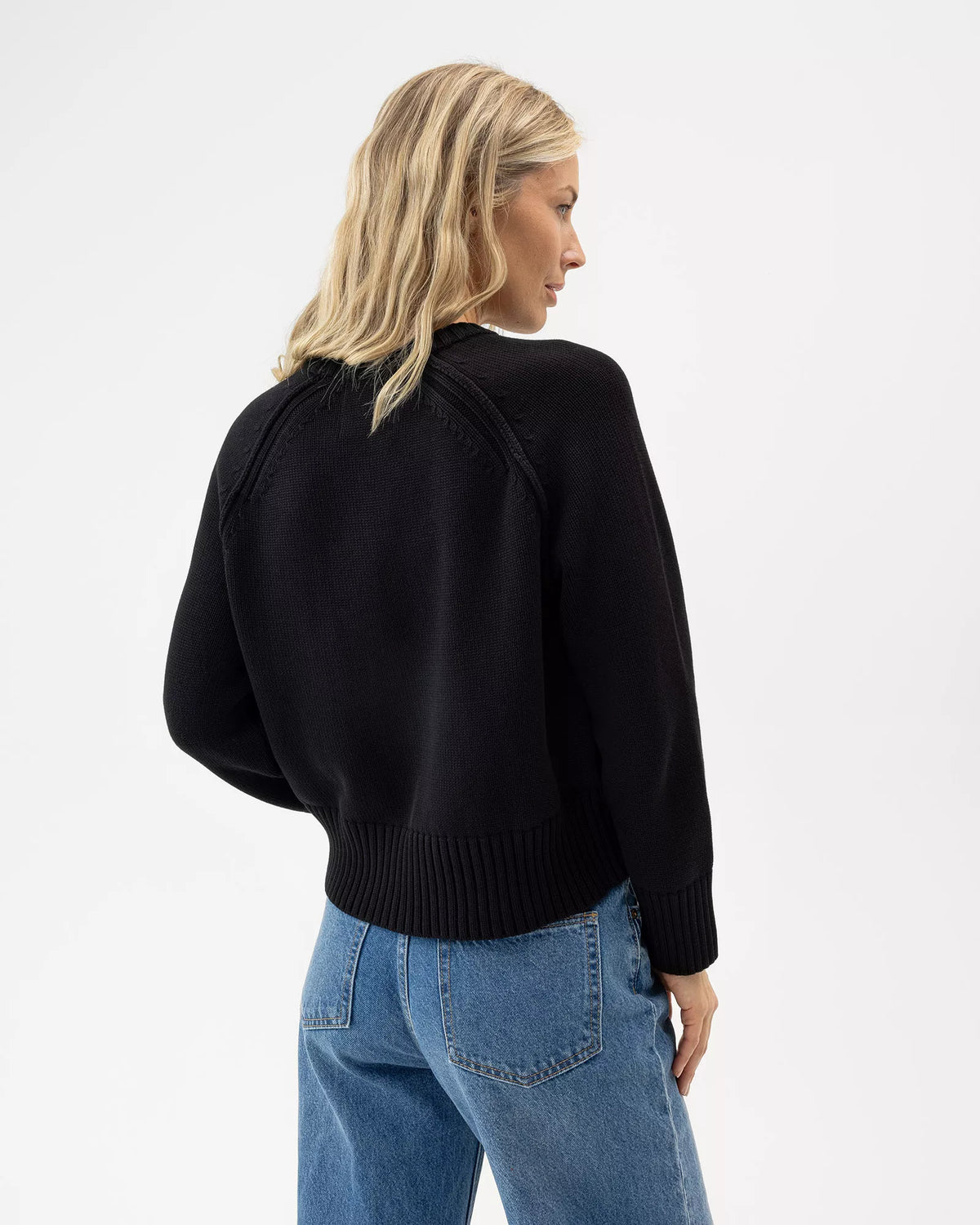 Meg Cotton Crew Neck Jumper