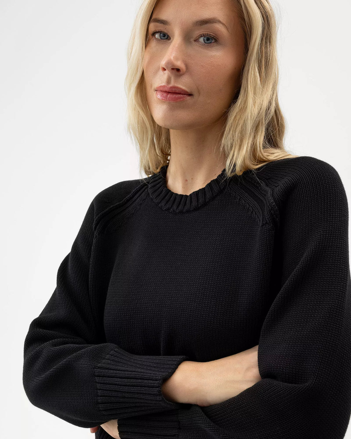 Meg Cotton Crew Neck Jumper
