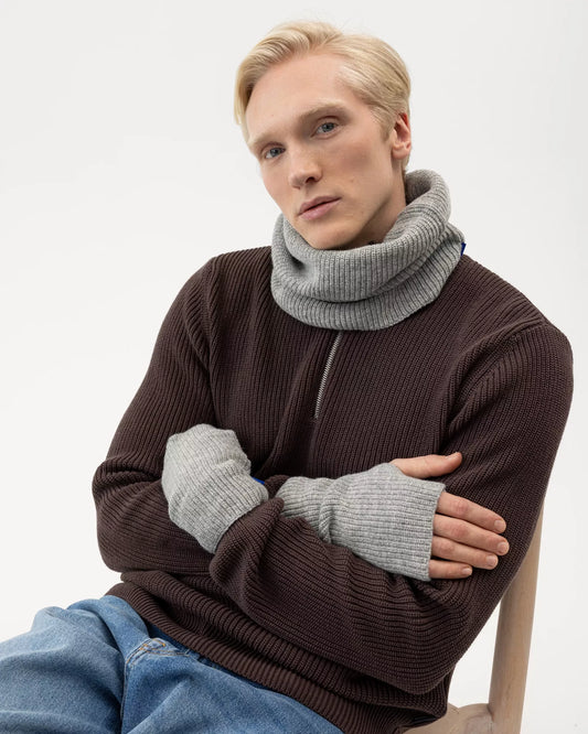 Roxen Neck Tube Grey Melange