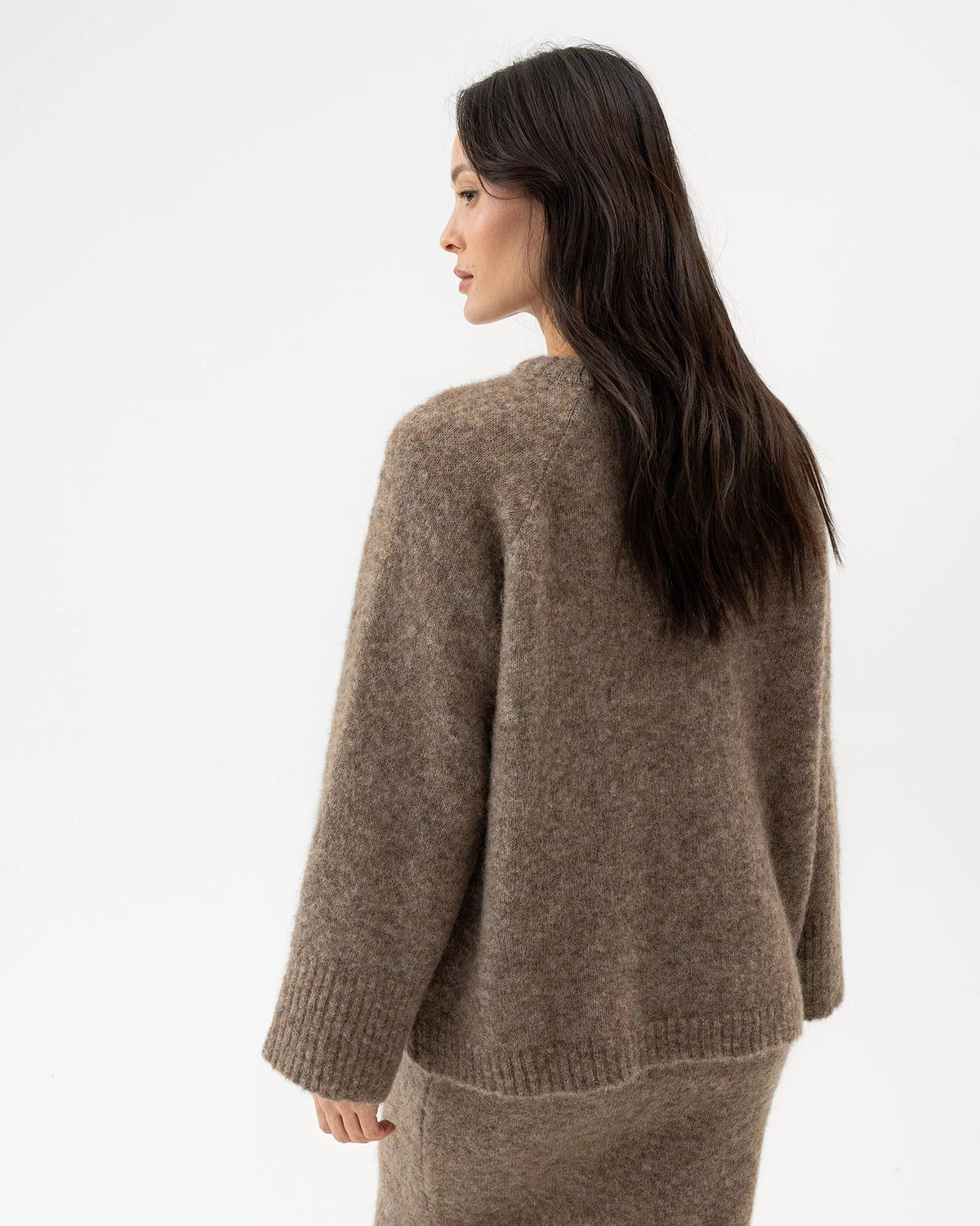Tindra Mohair Jumper Taupe
