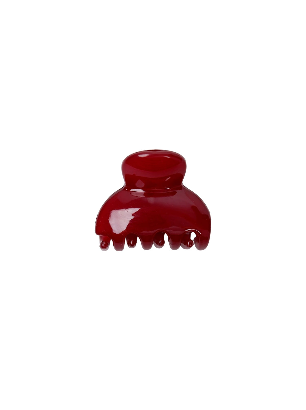 BCVale Small Hair Claw Wine/Mustard/Amber