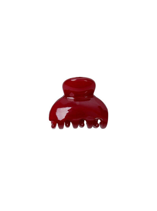 BCVale Small Hair Claw Wine/Mustard/Amber