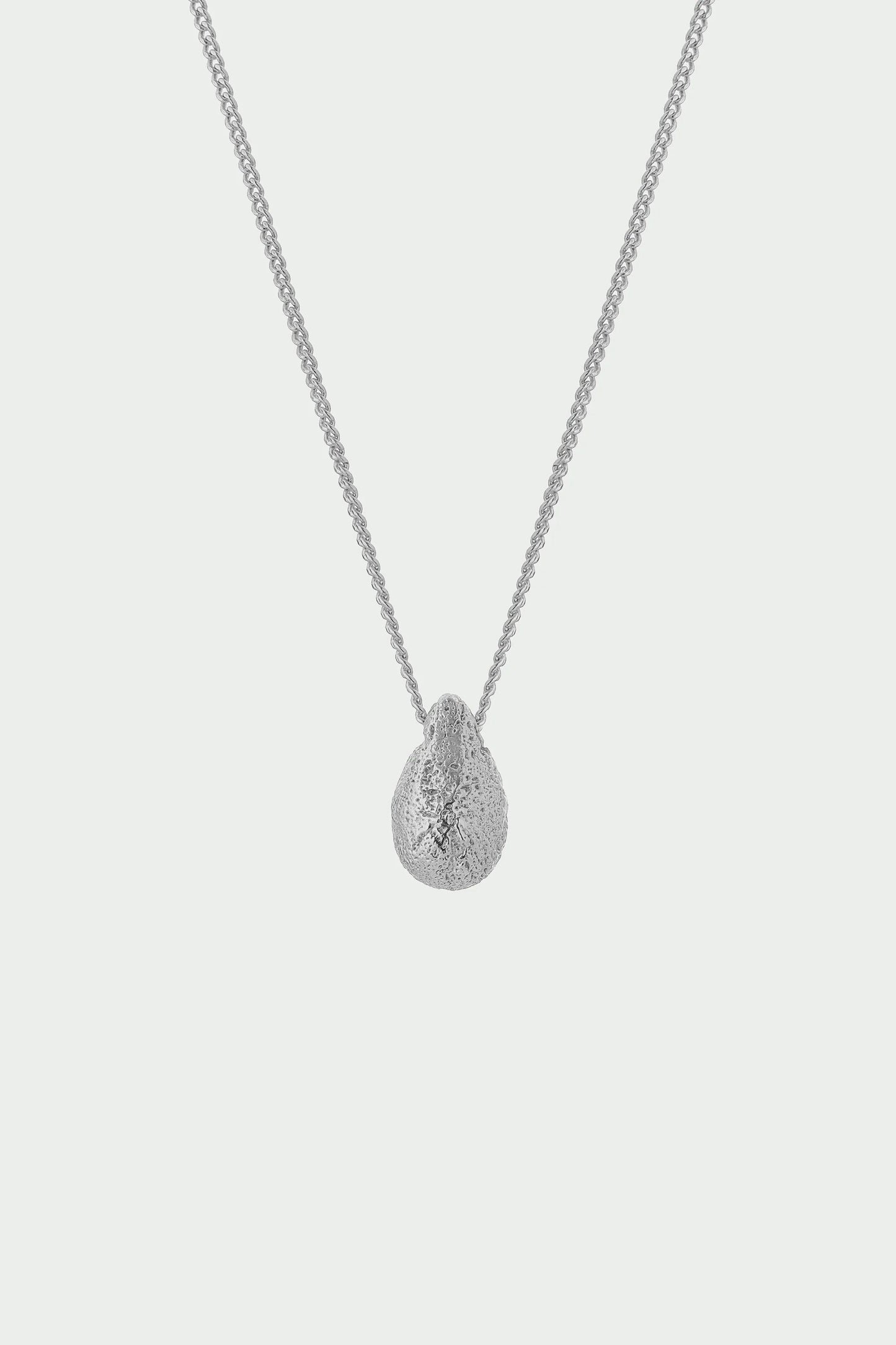 Dome Necklace - Mini Dome Necklace, Silver