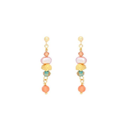 Cecilie Drop Earrings - Candy