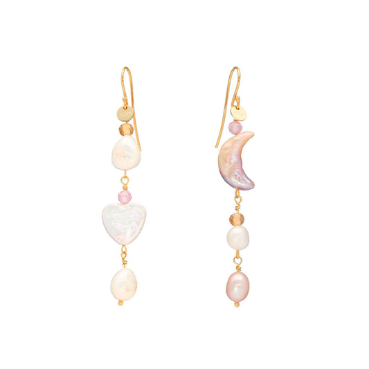 NADINE Drop Earrings - Pearl