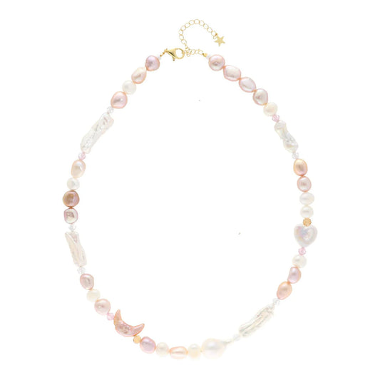 NADINE NECKLACE - Pearl