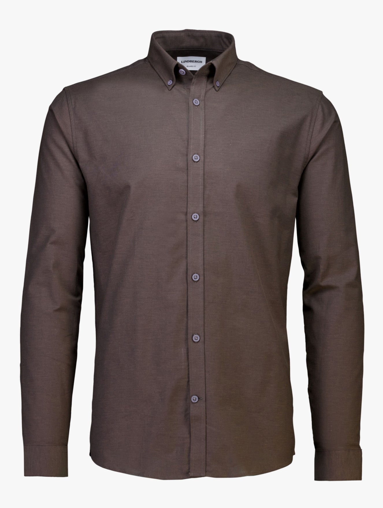 Mens - 30-203174B Oxford Shirt (Oxblood/Navy/Deep Brown Mix/Dark Brown Mix)