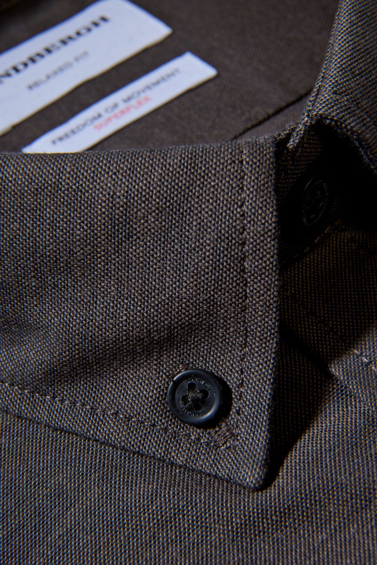 Mens - 30-203174B Oxford Shirt (Oxblood/Navy/Deep Brown Mix/Dark Brown Mix)