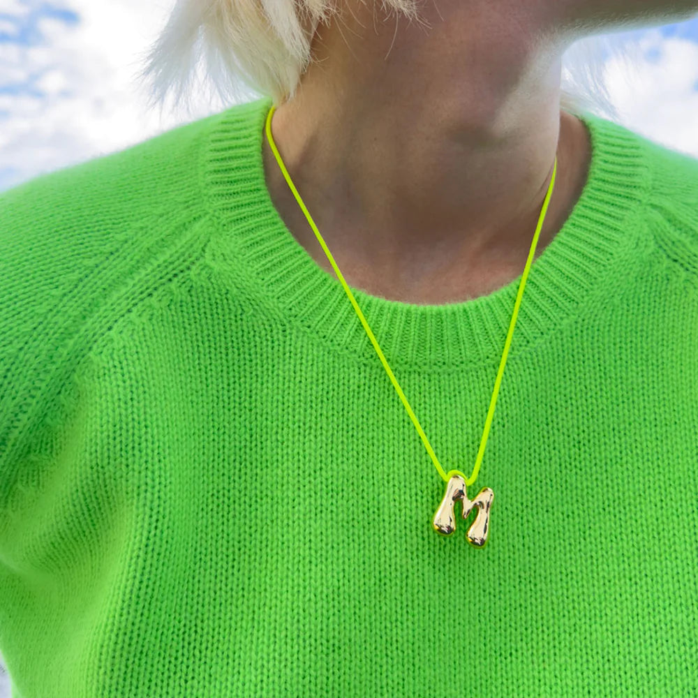 La Mome Bijou - Bubble Letter on Cord