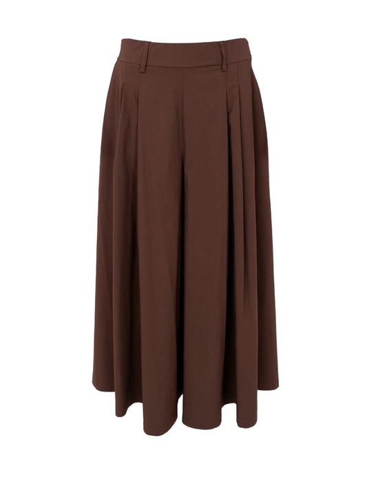 BCDavina Split Skirt - Coffee/Black