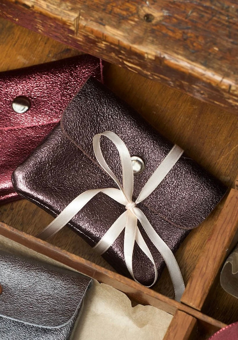 BCMary Purse - Gun/Mocca/Wine