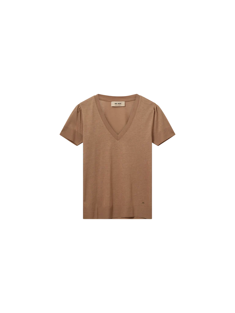 MMTulli V-Short Sleeved Basic T-Shirt