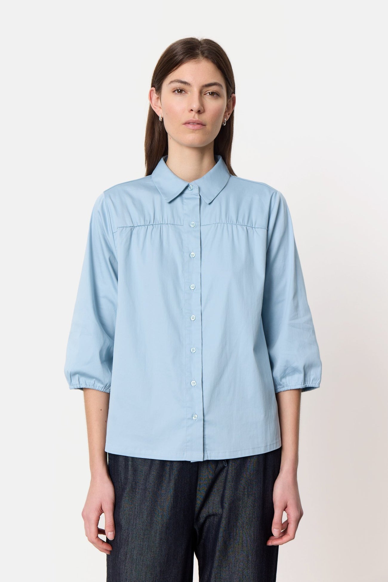 LR-Isla-Solid 102 Cotton Shirt