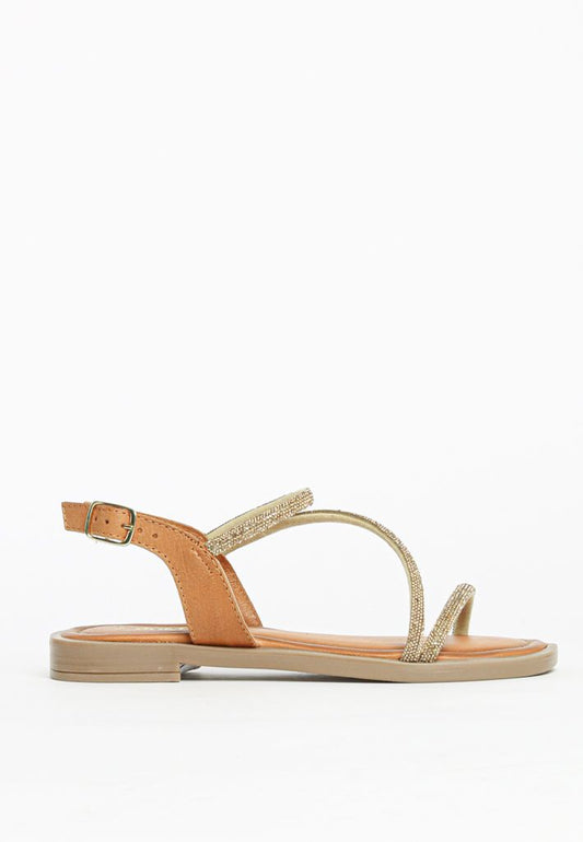 Laura Sparkly Sandal Gold