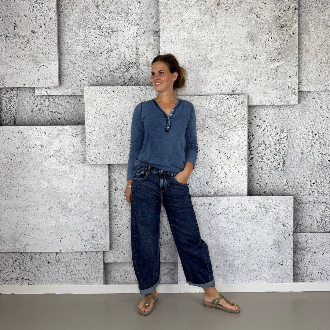 Mowita Barrel Leg Jeans