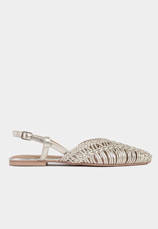 Joe Woven Summer Sandal Gold