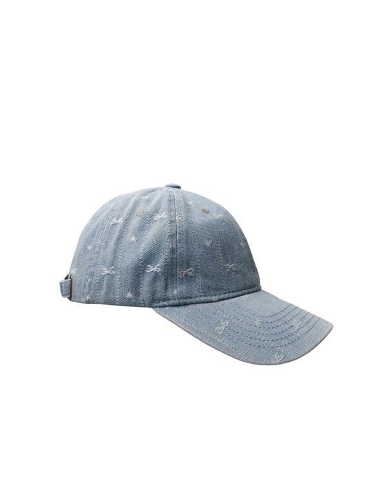 BCBow Denim Cap Denim Jacquard