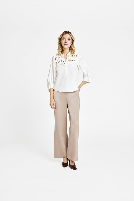 Carmen Blouse White