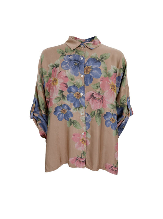 BCEmme Flower Shirt Frappe