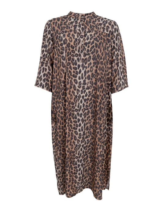 BCKenna Shirt Dress Leopard Print
