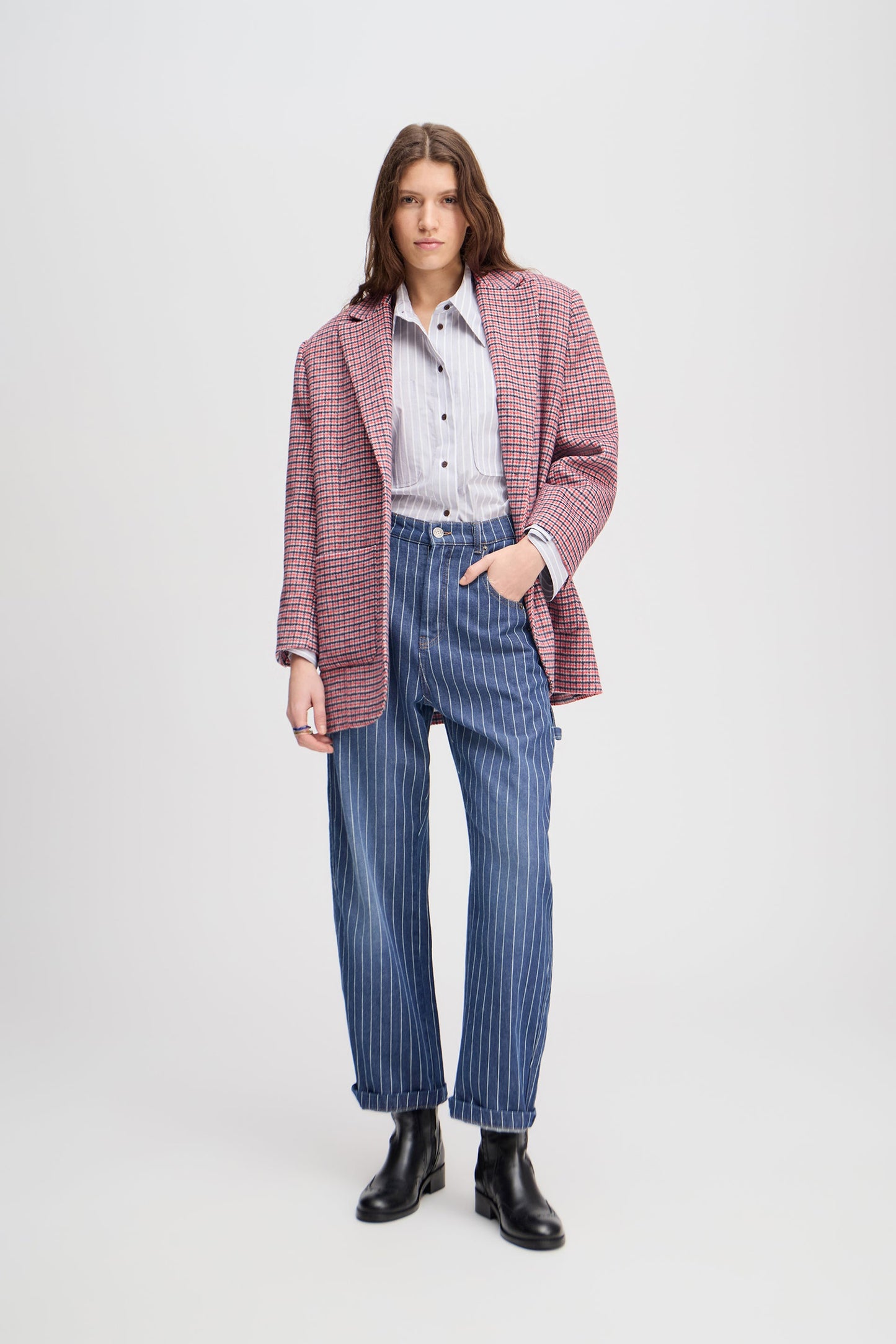 Shimo Cargo Denim Trouser Indigo