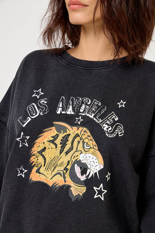 Tiger Sweatshirt SWH2501 Acid Grey