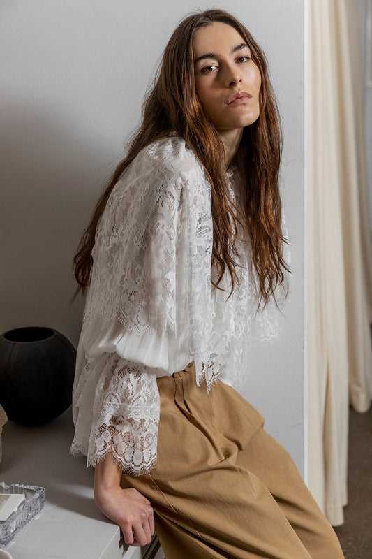 Minnie  Lace Blouse