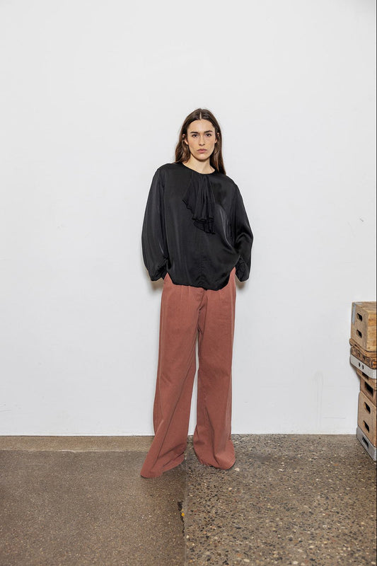 Ravenna Viscose/Silk Blouse