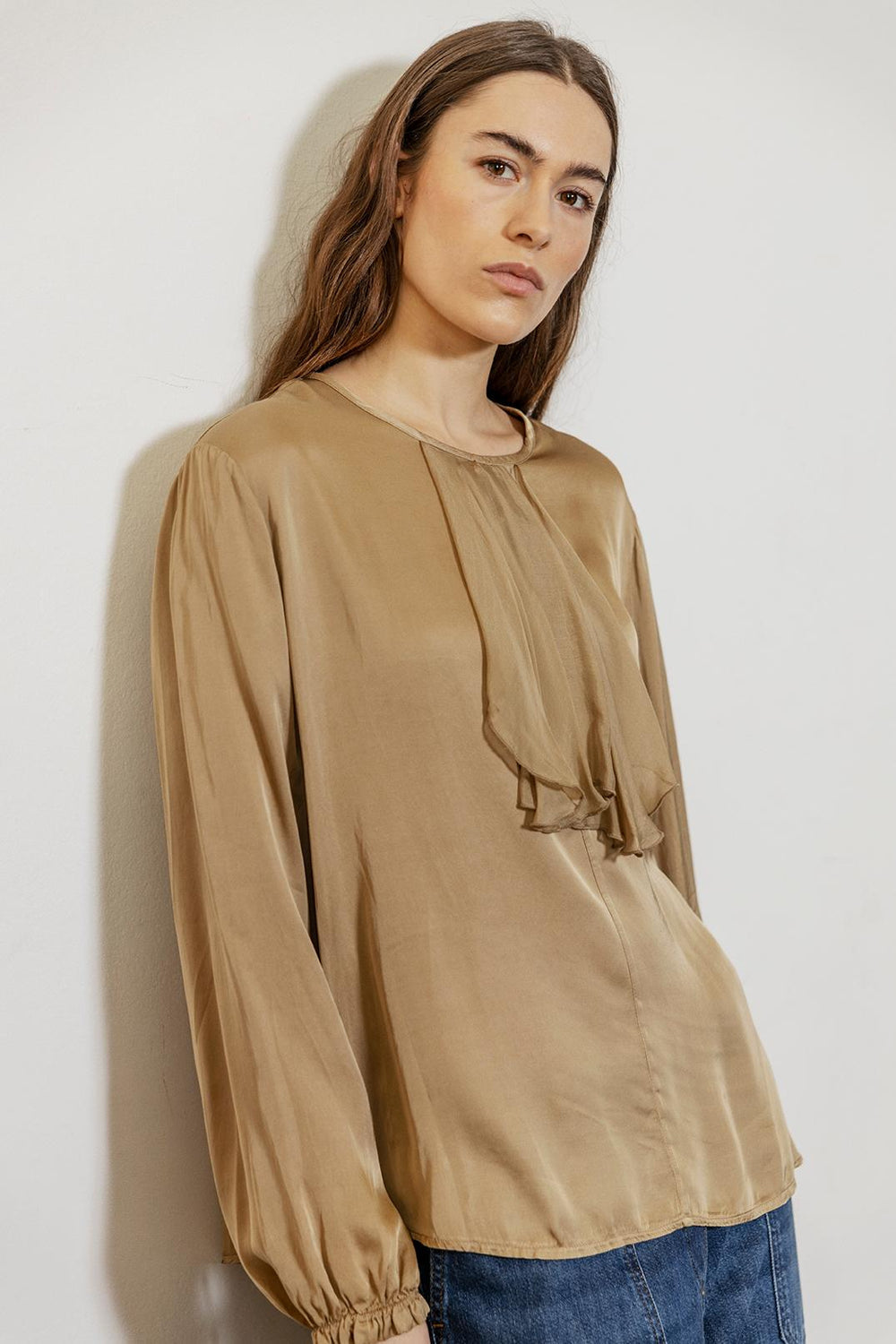 Ravenna Viscose/Silk Blouse