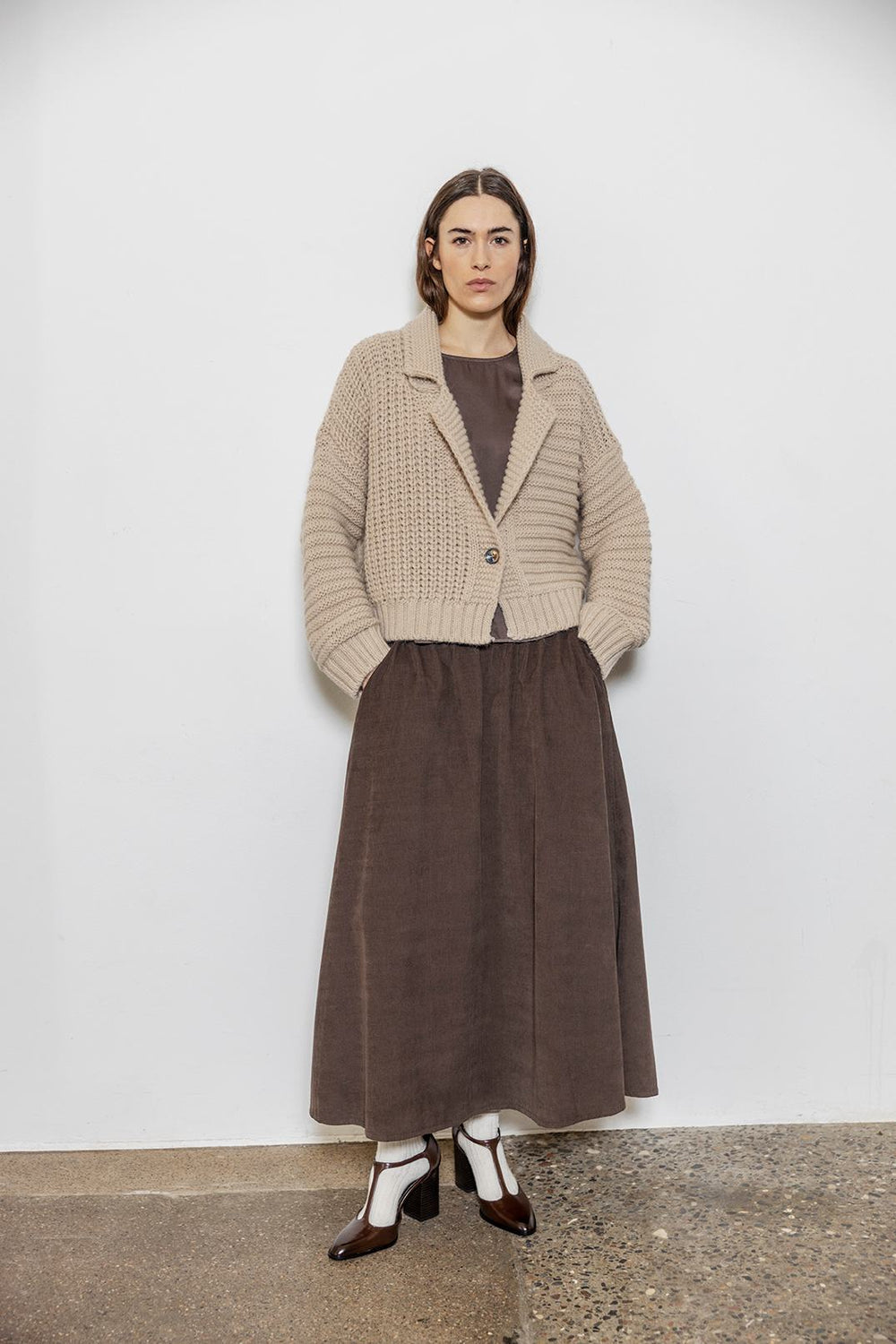 Sting Chunky Knit Cardigan