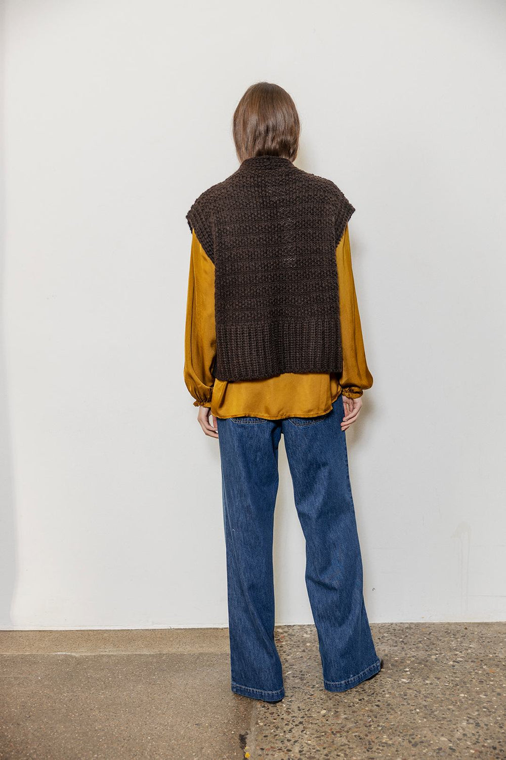 Susie Chunky Knitted Vest