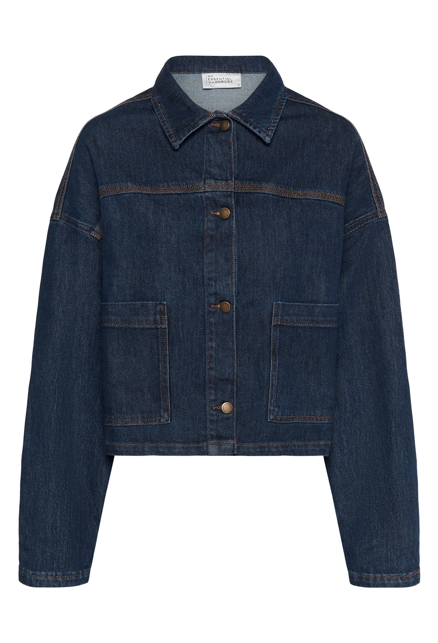 MWMalle 139 Deco Denim Jacket Dark Blue