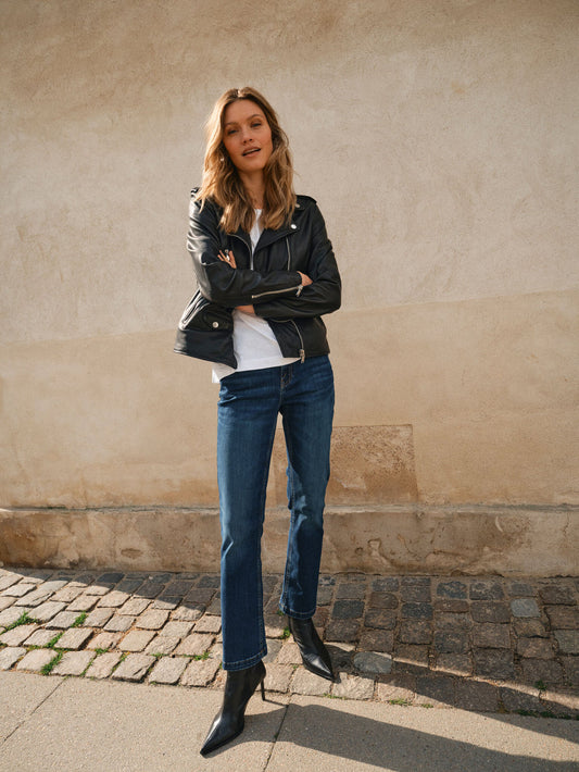 MMAshley Imera Ankle Jeans Dark Blue
