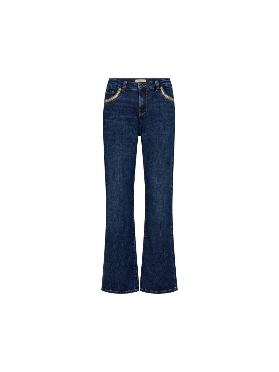 MMCecilia Perla Ankle Jeans Dark Blue