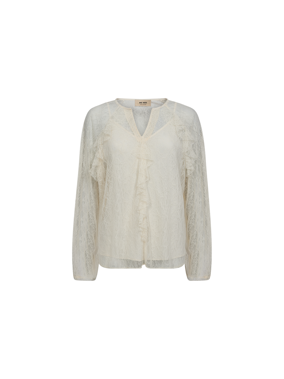 MMEika Lace Blouse Ecru