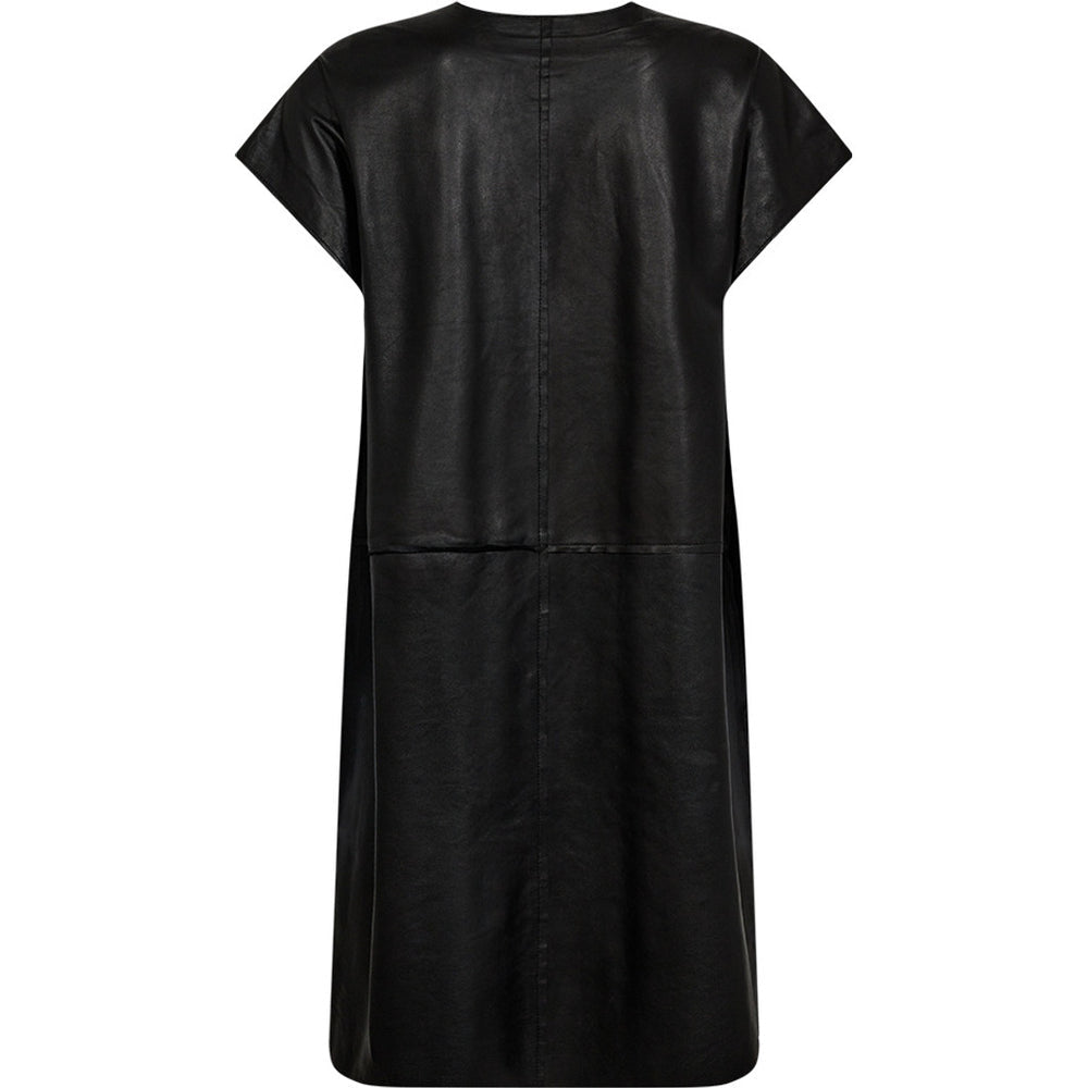 Tria DEP Leather Vest Black