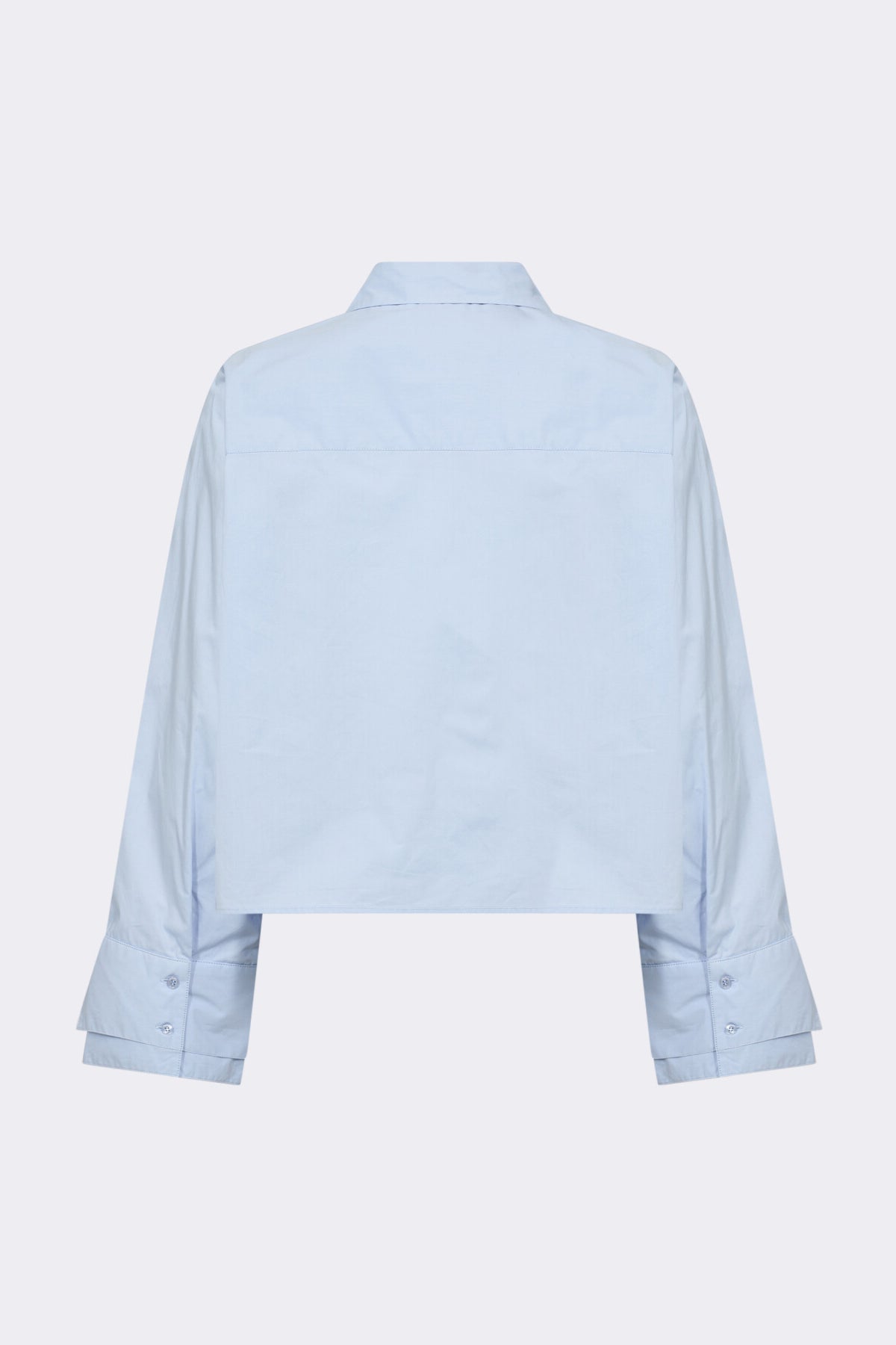 LR-Kia 4 Organic Cotton Boxy Shirt Light Blue