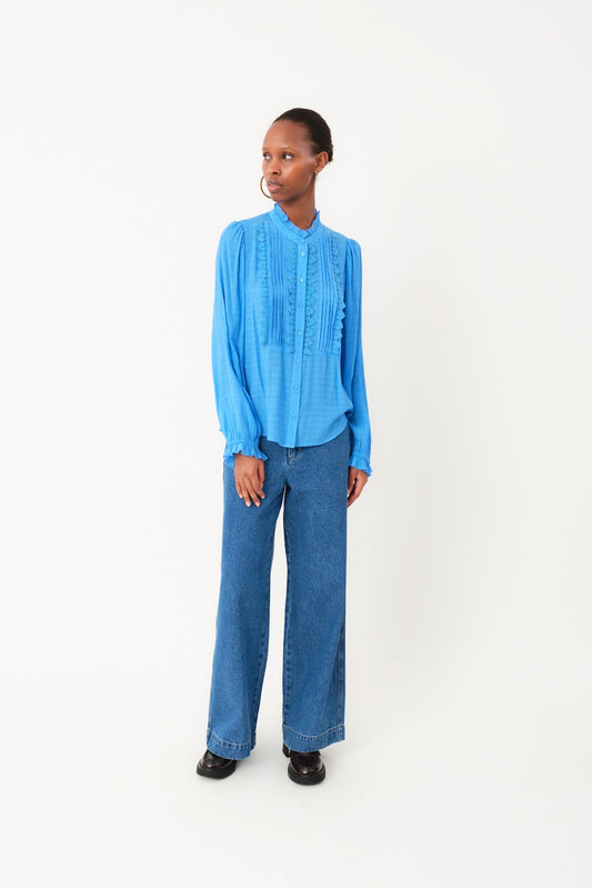 ArielLL Shirt Neon Blue