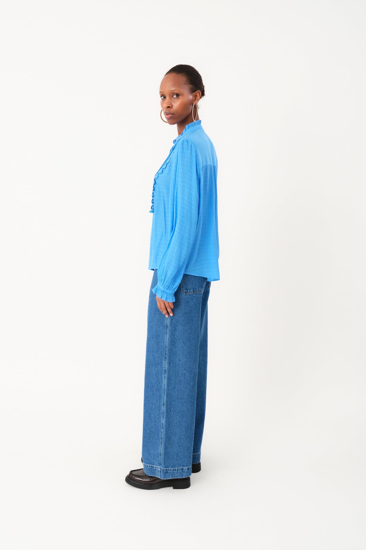 ArielLL Shirt Neon Blue