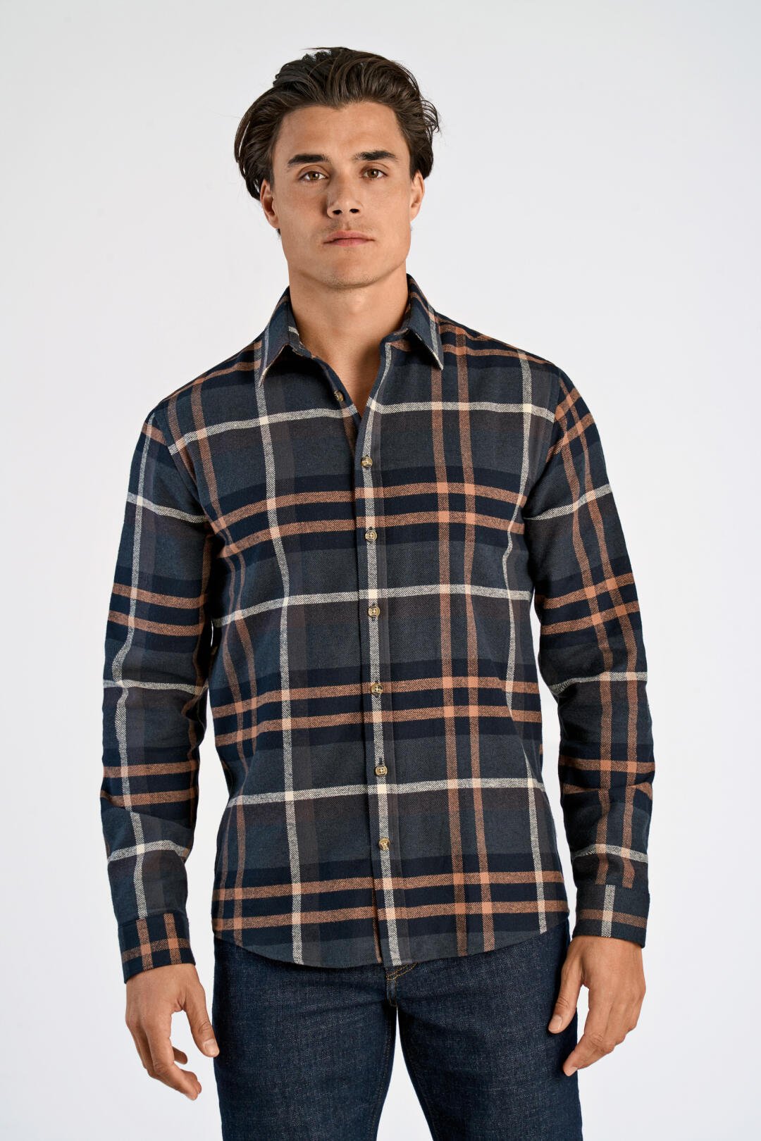 Mens - Checked Shirt