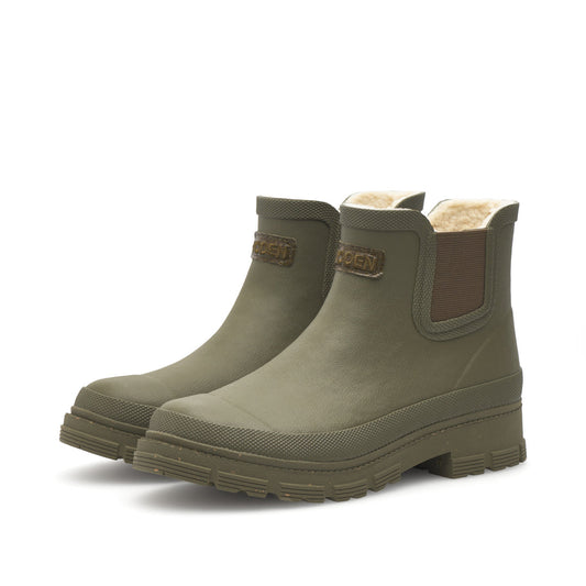 Liv Warm Waterproof Ankle Boot Dark Olive