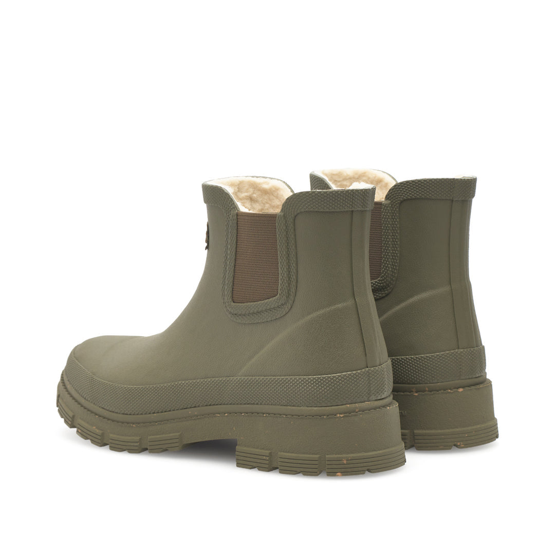 Liv Warm Waterproof Ankle Boot Dark Olive