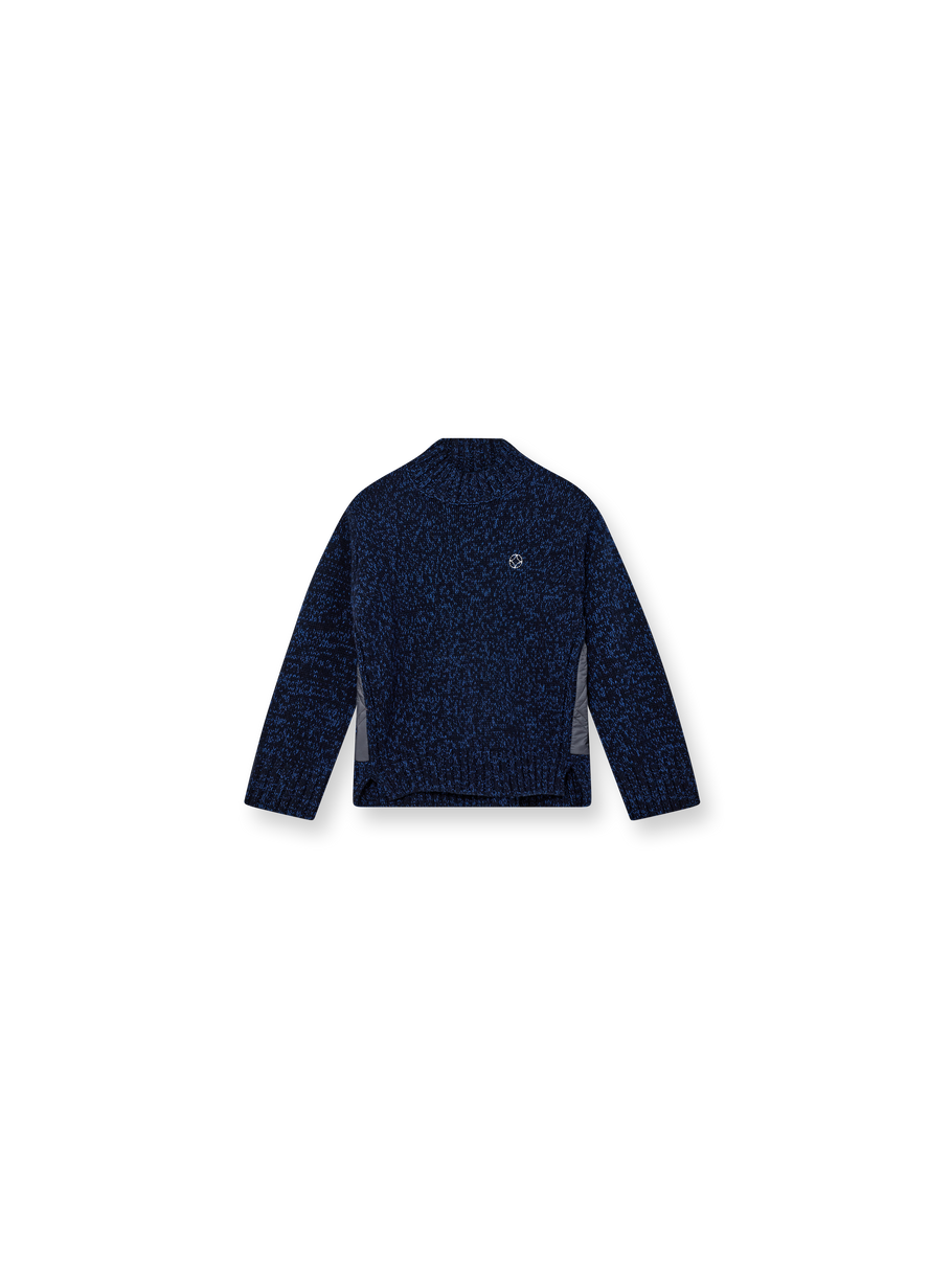 MMHGrace Quilt Knit Jumper Sky Captain