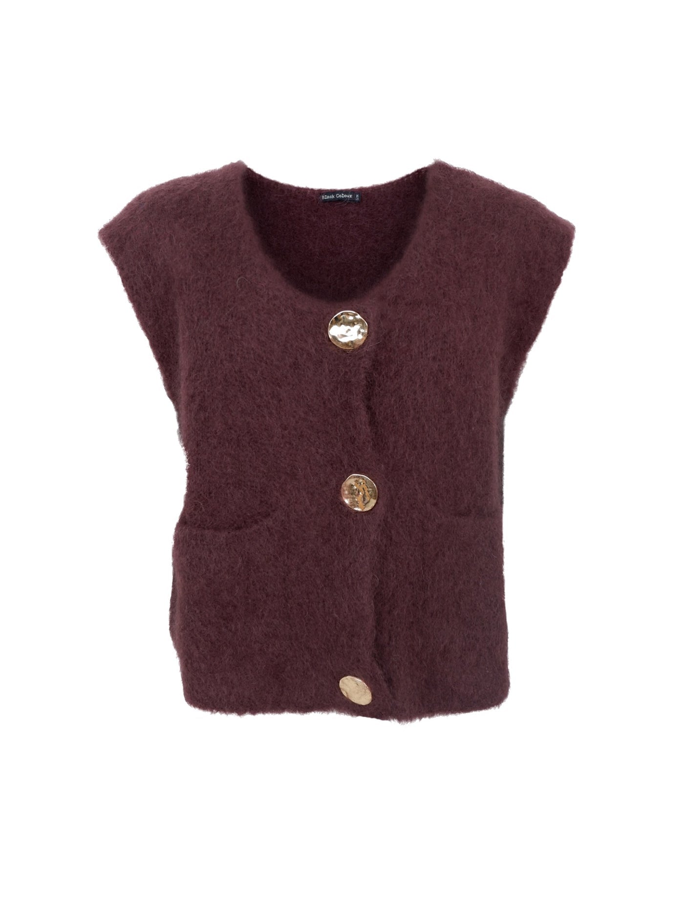 BCBjoerk Knitted Big Botton Vest