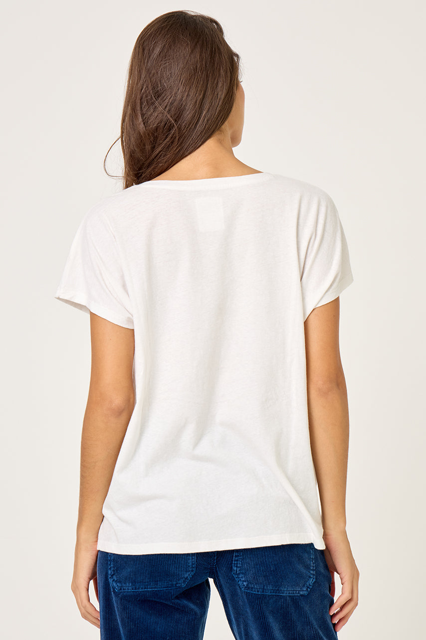 T-SHIRT Snoopy Rock TSH2518 White