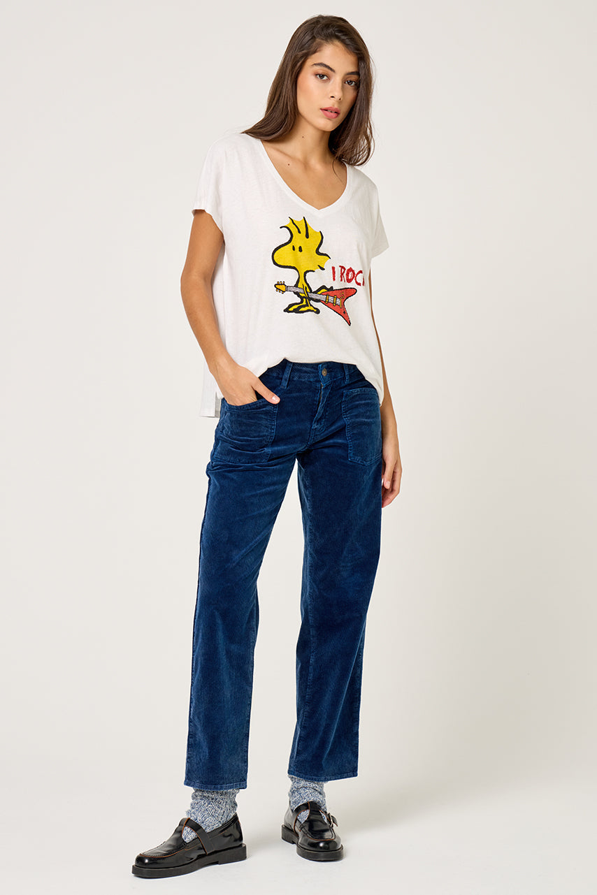 T-SHIRT Snoopy Rock TSH2518 White